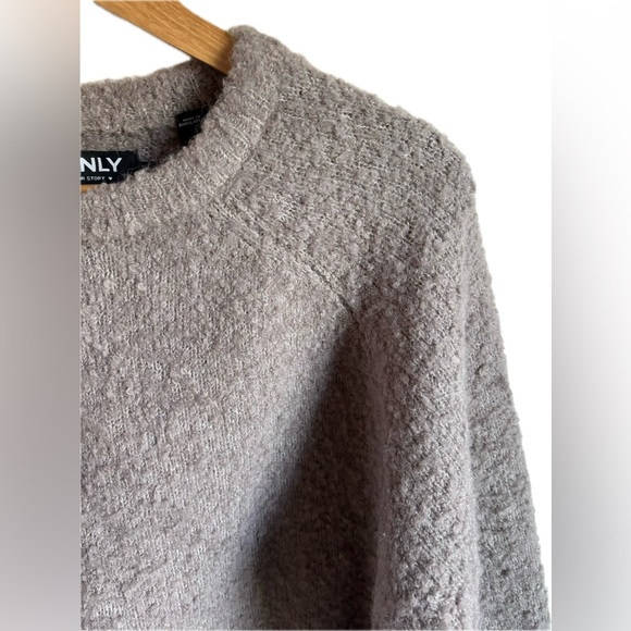 ONLY Beige Textured Knit Sweater - Picture 2 of 3